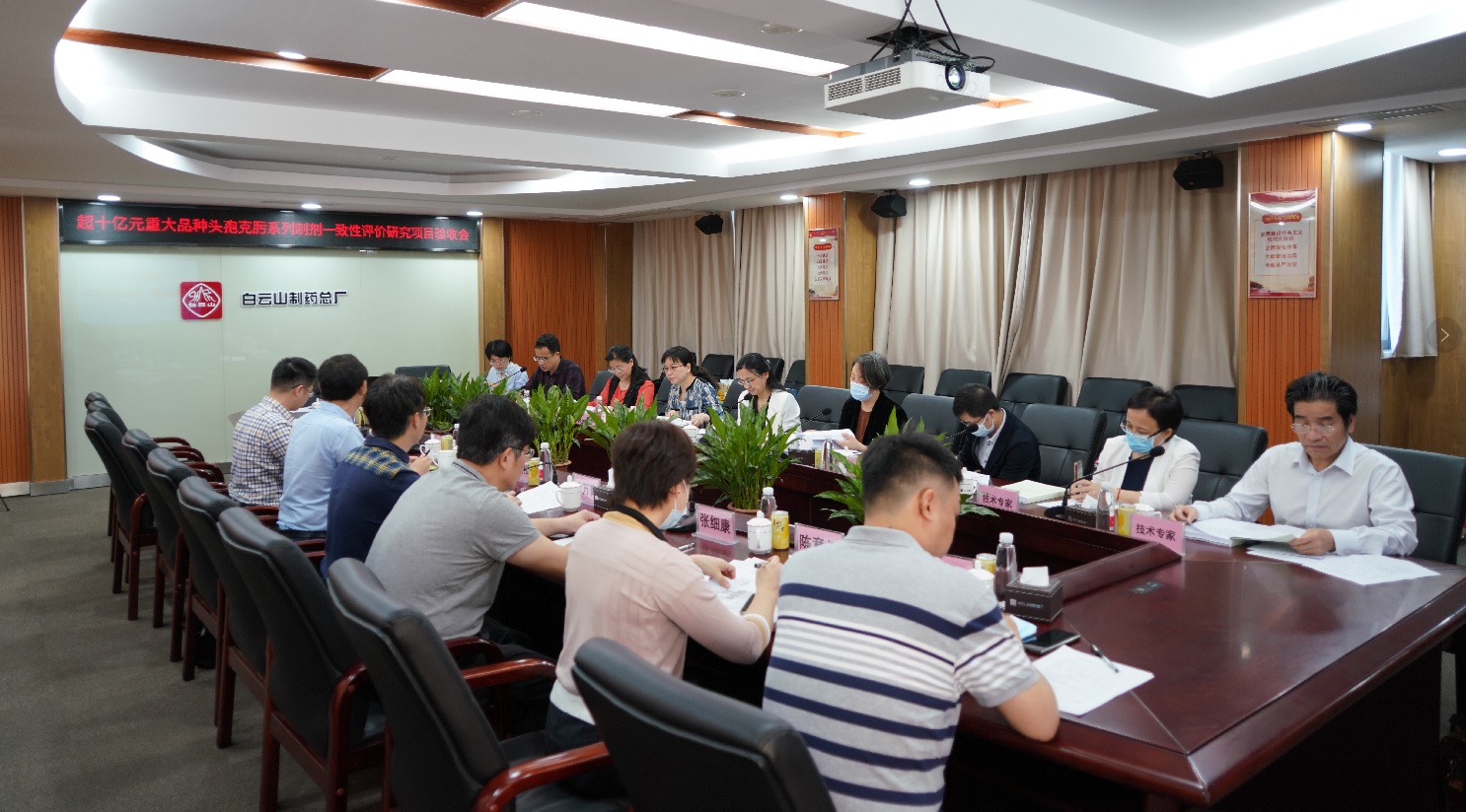 广东省省级科技计划项目 “超十亿元重大品种头孢克肟系列制剂一致性评价研究” 顺利通过结题验收